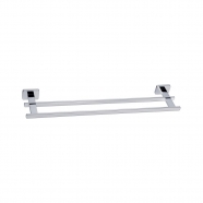 Neko Cue Double Towel Rail 600mm Chrome