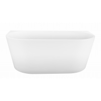 Neko  Evolve 1600 BTW Freestanding Acrylic Bath 1600x800x600mm Matte White 